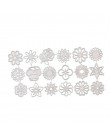 YaMinSanNiO 18 sztuk/partia metalu wykrojniki Scrapbooking dla tworzenie kartek DIY tłoczenie cięcia nowy Craft umiera kwiaty de