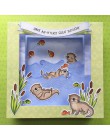 Mix słodkie zwierzaki słoń świnia zdanie list słowa kwiat przezroczysty silikon znaczki Making Funny Card rękodzieło Scrapbook n