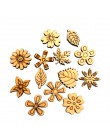 100 sztuk mieszane numer drewna ozdoby do rękodzieła MDF drewniane wycinanki Flatbacks Scrapbooking dla Cardmaking ozdoba do wła