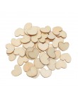 100 sztuk mieszane numer drewna ozdoby do rękodzieła MDF drewniane wycinanki Flatbacks Scrapbooking dla Cardmaking ozdoba do wła