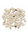 100 sztuk mieszane numer drewna ozdoby do rękodzieła MDF drewniane wycinanki Flatbacks Scrapbooking dla Cardmaking ozdoba do wła