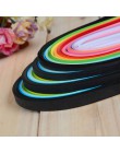 260 sztuk Origami Hand Made dziecko DIY Craft mieszane kolor Scrapbooking paski Quilling papieru