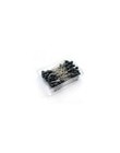 100 sztuk 36mm szpilka do szycia okrągłe perły proste szpilki ze stali nierdzewnej + pcv Multicolor Craft Pins igły przyrządy do