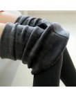 YRRETY Trend Knitting gorąca sprzedaż 2020 dorywczo zima nowy wysoki elastyczny zagęścić Lady legginsy ciepłe spodnie spodnie ob