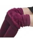 YRRETY Trend Knitting gorąca sprzedaż 2020 dorywczo zima nowy wysoki elastyczny zagęścić Lady legginsy ciepłe spodnie spodnie ob