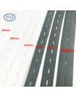 HL 3 metrów 15/20/25MM DIY akcesoria do szycia przycisk otwór dzianiny opaski elastyczne taśma wstążkowa biały/czarny drut taśmy