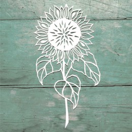 YaMinSanNiO 1 sztuk/partia do cięcia metalu umiera Scrapbooking do tworzenia kart DIY tłoczenie Cuts nowy Craft Die kwiat słonec
