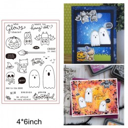 Mix słodkie zwierzaki słoń świnia zdanie list słowa kwiat przezroczysty silikon znaczki Making Funny Card rękodzieło Scrapbook n
