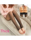 NORMOV moda kobiety legginsy grube aksamitne ciepłe siatki wysokiej talii Slim legginsy dla kobiet ubrania wiosenne trening sexy