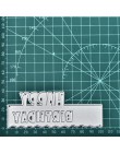 Naifumodo z okazji urodzin granicy metalu wykrojniki słowo umiera nowy 2019 dla tworzenie kartek Scrapbooking umiera tłoczenie c