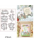 Mix słodkie zwierzaki słoń świnia zdanie list słowa kwiat przezroczysty silikon znaczki Making Funny Card rękodzieło Scrapbook n
