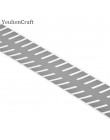 YeulionCraft 100x5cm przenikania ciepła folia do gorącego tłoczenia papierowa naklejka Vinyl Film DIY taśma odblaskowa żelazko n