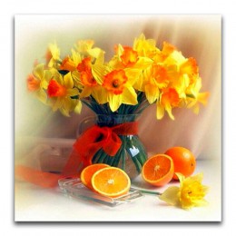 HOMFUN pełne kwadratowe/okrągłe wiertło 5D DIY diamentowe malowanie "kolorowe kwiaty" 3D haft Cross Stitch 5D Home Decor prezent