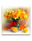 HOMFUN pełne kwadratowe/okrągłe wiertło 5D DIY diamentowe malowanie "kolorowe kwiaty" 3D haft Cross Stitch 5D Home Decor prezent