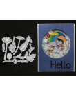 YINISE 1645 paczka cukierków metalu wykrojniki dla Scrapbooking szablony dekoracja do albumów diy tłoczenie Folder Die Cut Cuts