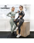 Spodnie do fitnessu NADANBAO damskie legginsy kamuflaż damskie legginsy treningowe wysokiej talii elastyczne Gym Sporting Leggin