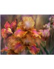 5D DIY w pełni z okrągłych diamentów malowanie wazon na kwiaty diament malarstwo cross stitch diament haft mozaika do dekoracji 