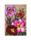 5D DIY w pełni z okrągłych diamentów malowanie wazon na kwiaty diament malarstwo cross stitch diament haft mozaika do dekoracji 