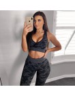 Spodnie do fitnessu NADANBAO damskie legginsy kamuflaż damskie legginsy treningowe wysokiej talii elastyczne Gym Sporting Leggin