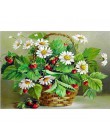 5D DIY w pełni z okrągłych diamentów malowanie wazon na kwiaty diament malarstwo cross stitch diament haft mozaika do dekoracji 