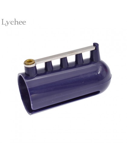Lychee life maszyny dziewiarskie druty do robienia na drutach naparstek pleciony Knuckle żakardowe asystent szycia akcesoria nar