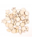 Home Decoration wiszące ornament akcesoria malowanie scrapbooking, rzemiosło drewniane DIY zwierząt kształt Handmade 25-30mm 20 