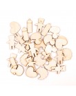 Home Decoration wiszące ornament akcesoria malowanie scrapbooking, rzemiosło drewniane DIY zwierząt kształt Handmade 25-30mm 20 