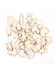 Home Decoration wiszące ornament akcesoria malowanie scrapbooking, rzemiosło drewniane DIY zwierząt kształt Handmade 25-30mm 20 