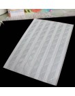 5 zestaw 408 sztuk DIY Scrapbooking plastikowy ochraniacz narożników naklejki na zdjęcia albumy ze zdjęciami ramki tłoczenia dek