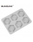 SILIKOLOVE formy silikonowe pszczoła mydło Mold 6 wnęka łatwe do demontażu mydło wyrabiane ręcznie Craft dla majsterkowiczów do 