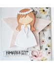 Angelical modląc się chłopiec i dziewczyna Metal wykrojniki modląc chłopiec i dziewczyna Die Cut na tworzenie kartek DIY dekorac