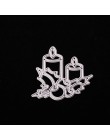 SDR matryce do cięcia metalu świąteczne świece do pieczenia szablony do DIY wytłaczanie scrapbooking papier do albumów ręcznie r