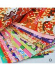 Ręcznie robione materiały złote linie papierowy żuraw prezent materiały opakowaniowe papier origami kwiat kwadratowe papiery not