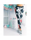3D Mickey damskie legginsy rozciągliwe Fitness damskie spodnie dresowe Mickey legginsy gimnastyczne damskie spodnie Mickey damsk