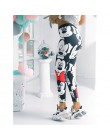 3D Mickey damskie legginsy rozciągliwe Fitness damskie spodnie dresowe Mickey legginsy gimnastyczne damskie spodnie Mickey damsk