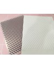 Lychee plastikowy tłoczenie folderu na notatniku składana podkładka diy matryca z tworzywa sztucznego tłoczenie okrągły wzór kro