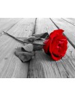 5d diy pełna kwadratowa haft diamentowa czerwona i czarna seria diamentowa malowanie ściegu dekoracja z mozaiki kryształowej XY1