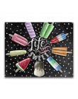 HOMFUN pełna plac/okrągłe wiertło 5D DIY diament malarstwo "czarna płyta słowo" 3D haft Cross Stitch 5D Home Decor prezent