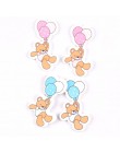 20 sztuk piękne dziecko malowane drewno Craft Scrapbooking dla domu DIY Party festiwal dekoracji drewniane ozdoby M1871