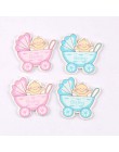 20 sztuk piękne dziecko malowane drewno Craft Scrapbooking dla domu DIY Party festiwal dekoracji drewniane ozdoby M1871
