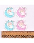 20 sztuk piękne dziecko malowane drewno Craft Scrapbooking dla domu DIY Party festiwal dekoracji drewniane ozdoby M1871