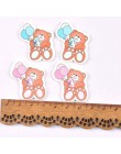 20 sztuk piękne dziecko malowane drewno Craft Scrapbooking dla domu DIY Party festiwal dekoracji drewniane ozdoby M1871