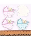 20 sztuk piękne dziecko malowane drewno Craft Scrapbooking dla domu DIY Party festiwal dekoracji drewniane ozdoby M1871