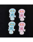 20 sztuk piękne dziecko malowane drewno Craft Scrapbooking dla domu DIY Party festiwal dekoracji drewniane ozdoby M1871