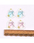 20 sztuk piękne dziecko malowane drewno Craft Scrapbooking dla domu DIY Party festiwal dekoracji drewniane ozdoby M1871