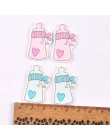 20 sztuk piękne dziecko malowane drewno Craft Scrapbooking dla domu DIY Party festiwal dekoracji drewniane ozdoby M1871