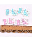 20 sztuk piękne dziecko malowane drewno Craft Scrapbooking dla domu DIY Party festiwal dekoracji drewniane ozdoby M1871