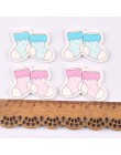 20 sztuk piękne dziecko malowane drewno Craft Scrapbooking dla domu DIY Party festiwal dekoracji drewniane ozdoby M1871